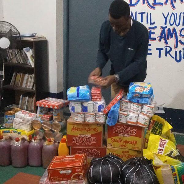 AJEGUNLE FOOD BANK-GIVING PALLIATIVES DURING THE PANDEMIC